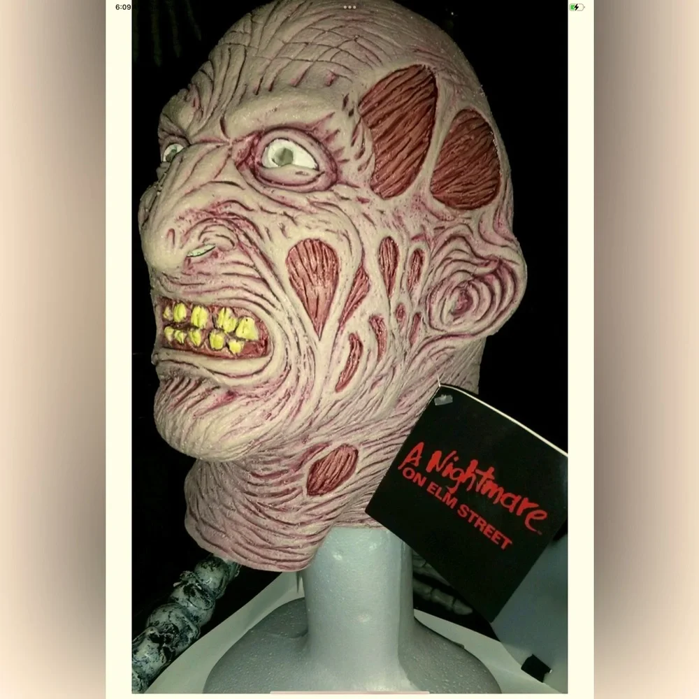 VANTAGE Nightmare On Elm Street Deluxe Late Freddy Mask 3319 NW LINE CINEMA 2000